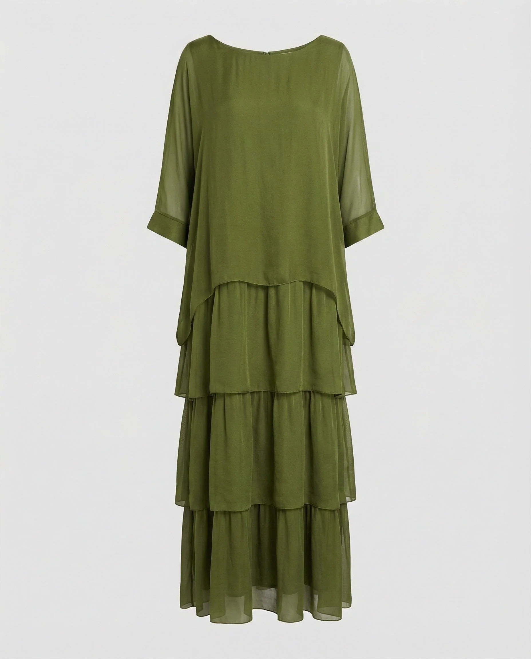Heidi-Mode | Luxuriös Elegantes Chiffonkleid - Image 5