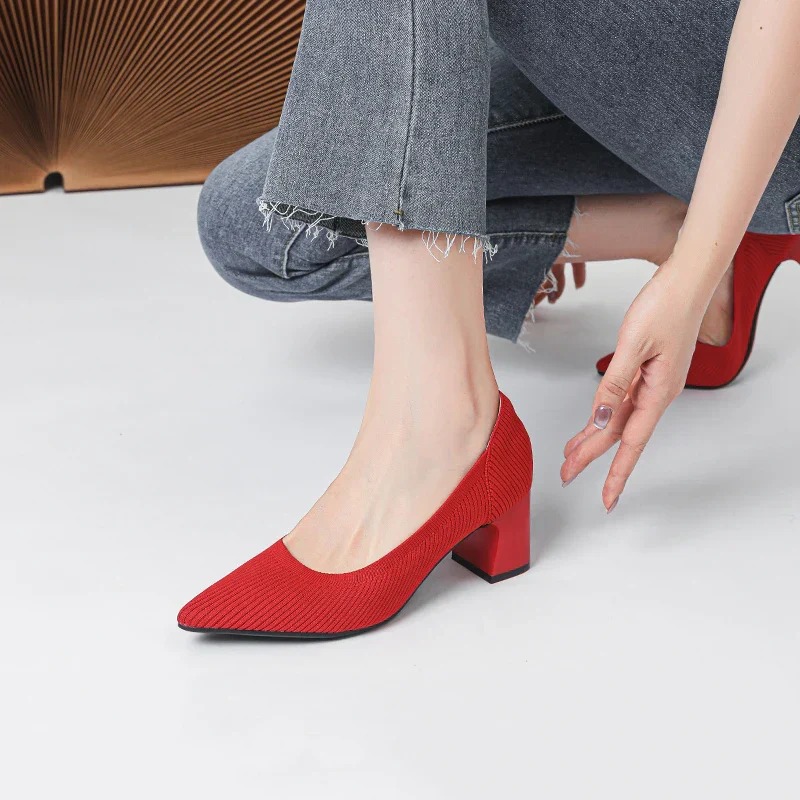 Heidi-Mode | Luxuriöse Bunte Absätze für Damen - Image 5