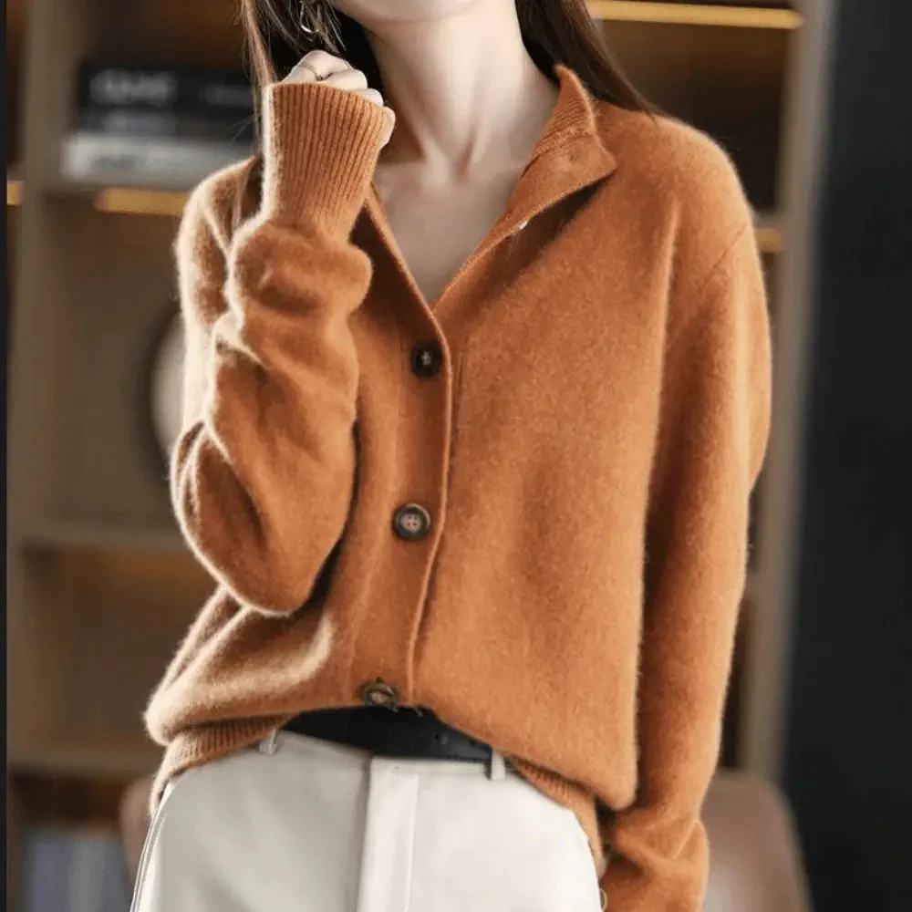 Heidi-Mode | Luxuriöse Kaschmir Strickjacke - Image 2