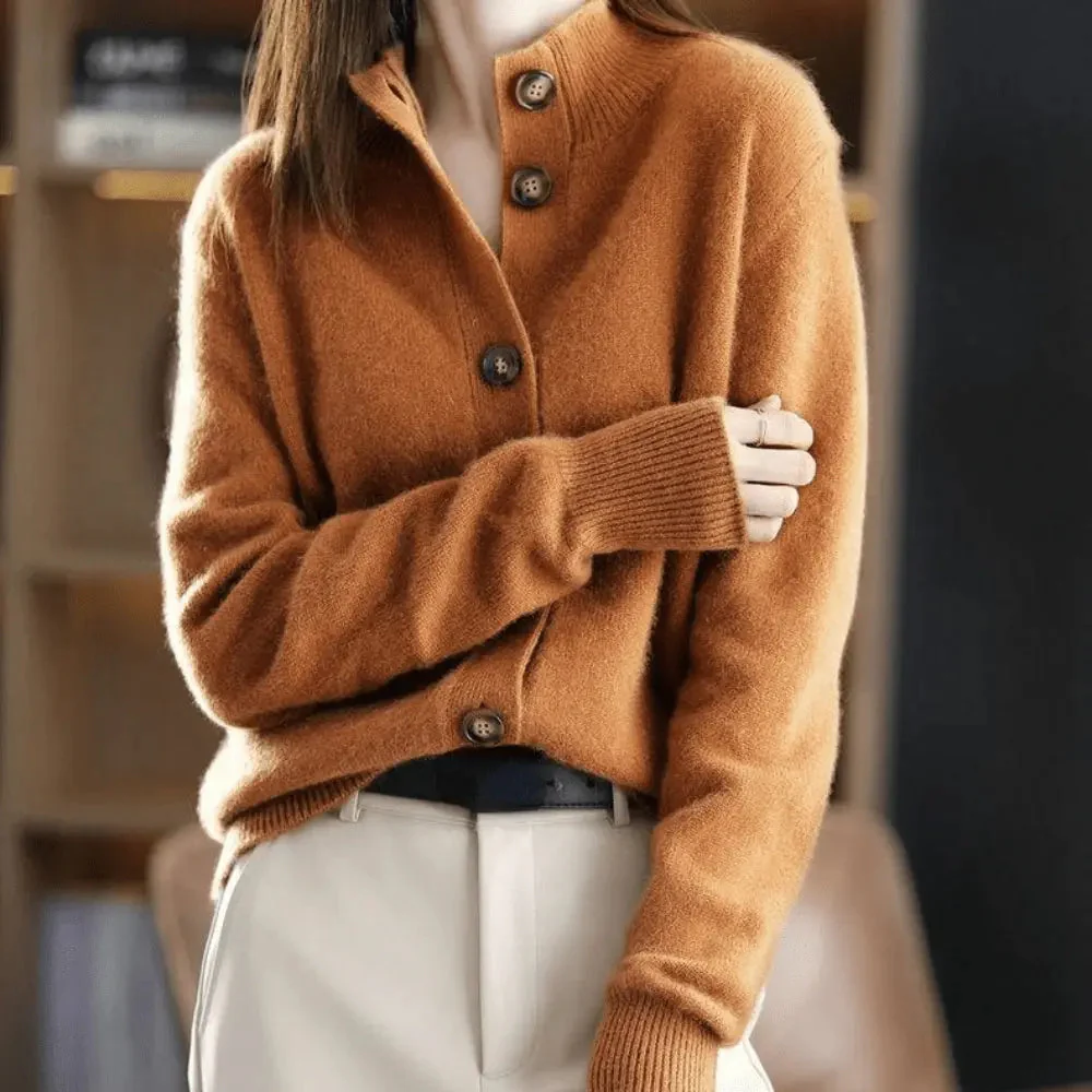 Heidi-Mode | Luxuriöse Kaschmir Strickjacke - Image 5