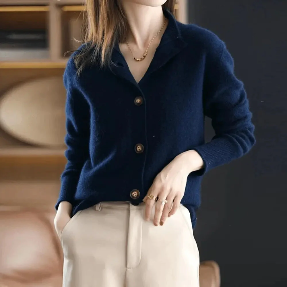 Heidi-Mode | Luxuriöse Kaschmir Strickjacke - Image 8