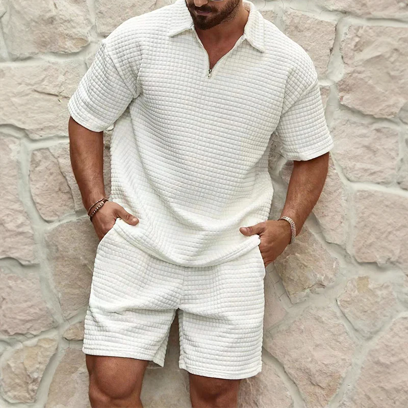 Heidi-Mode | Luxuriöses Sommer Satz für Herren Polo und Shorts - Image 3