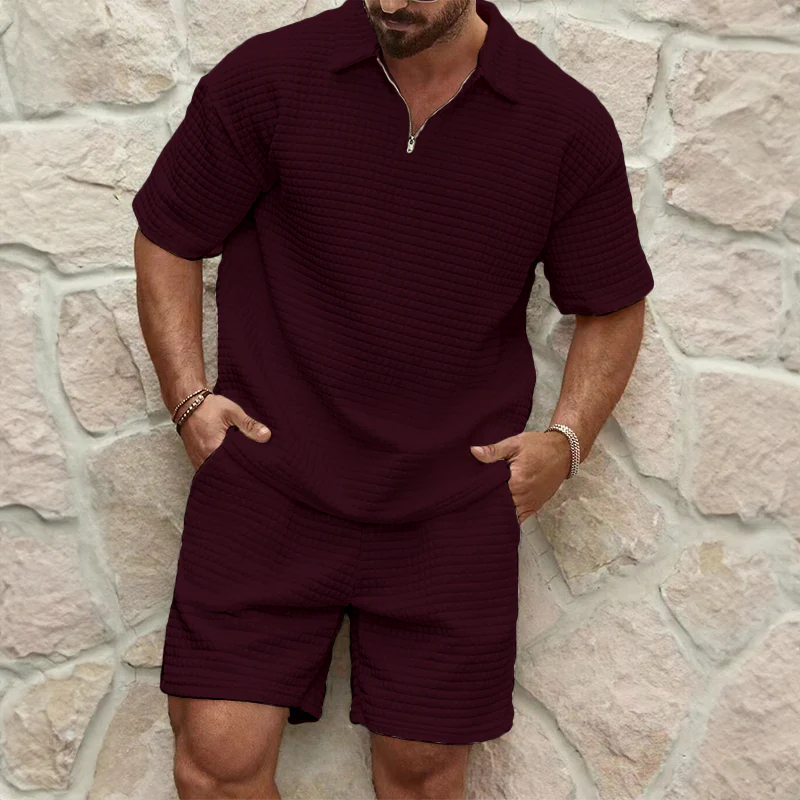 Heidi-Mode | Luxuriöses Sommer Satz für Herren Polo und Shorts - Image 6