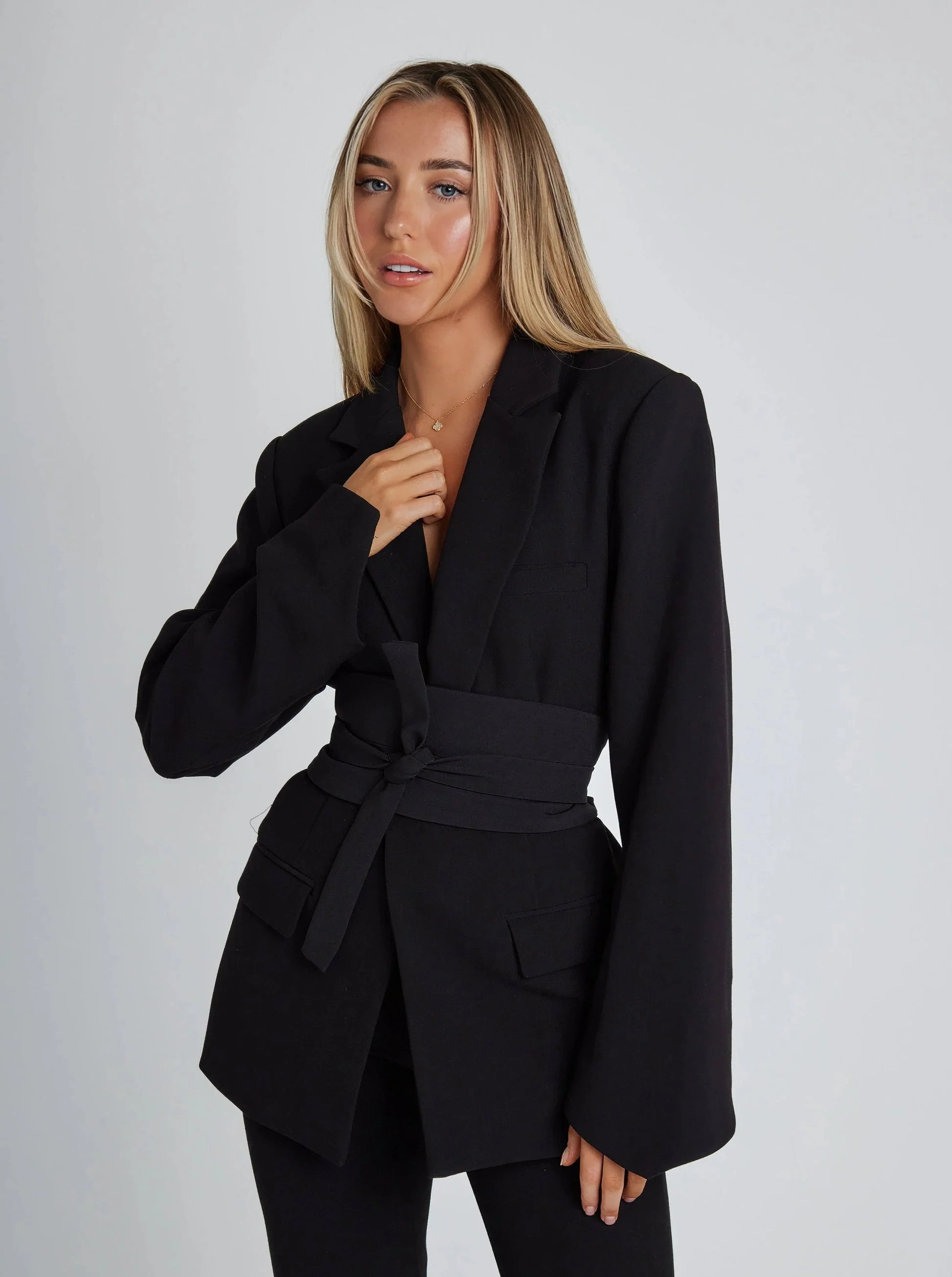 Heidi-Mode | Luxus Blazer mit Gürtel - Image 8