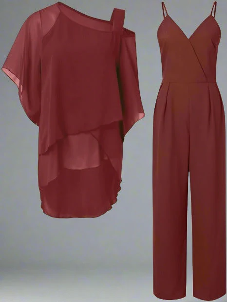 Heidi-Mode | Luxus Chiffon Satz für Damen Elegantes Satz für Festliche Abende - Image 2
