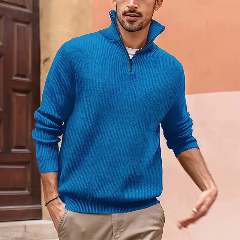 Heidi-Mode | Luxus Halbzip Sweater - Image 6