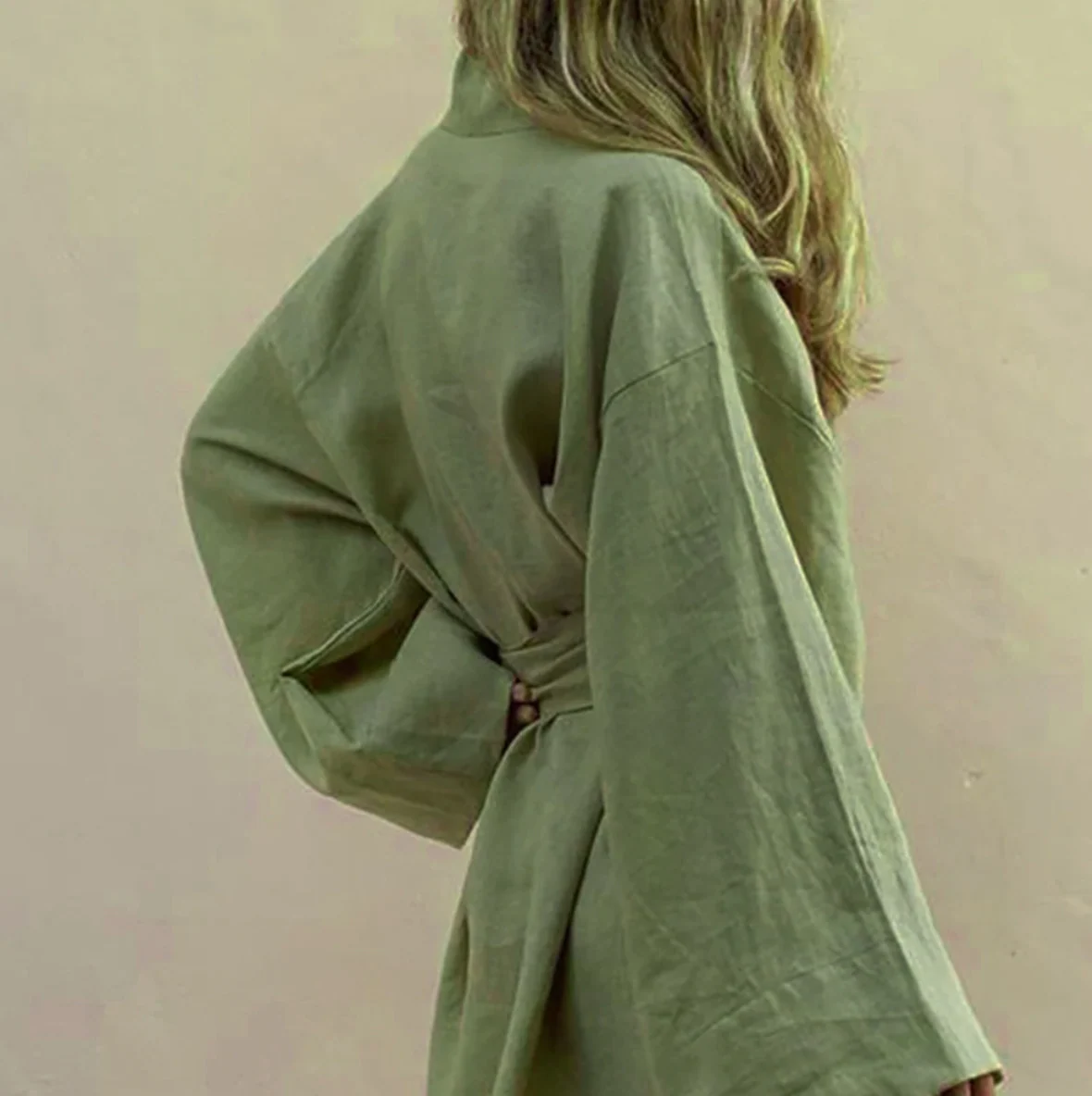 Heidi-Mode | Luxus Kimono mit Gürtel - Image 5