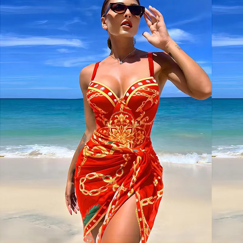 Heidi-Mode | Luxus Neu Zwei Teile Frauen Bikini Set Push Up Blumendruck Bikini Strappy Bandage Badebekleidung Brasilianisch Biquini Badeanzug - Image 8