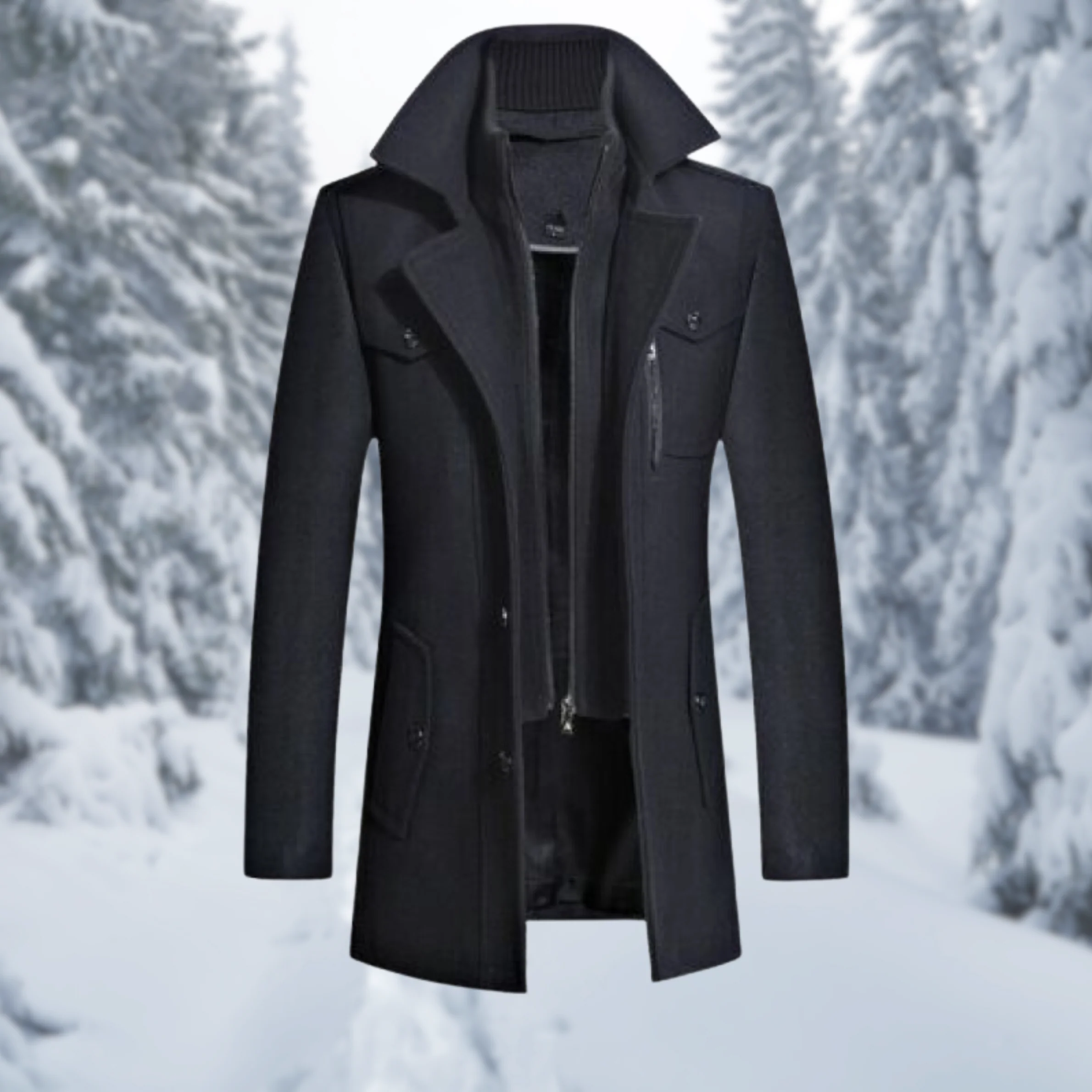 Heidi-Mode | Elegante Herrenjacke für Kalte Temperaturen - Image 2