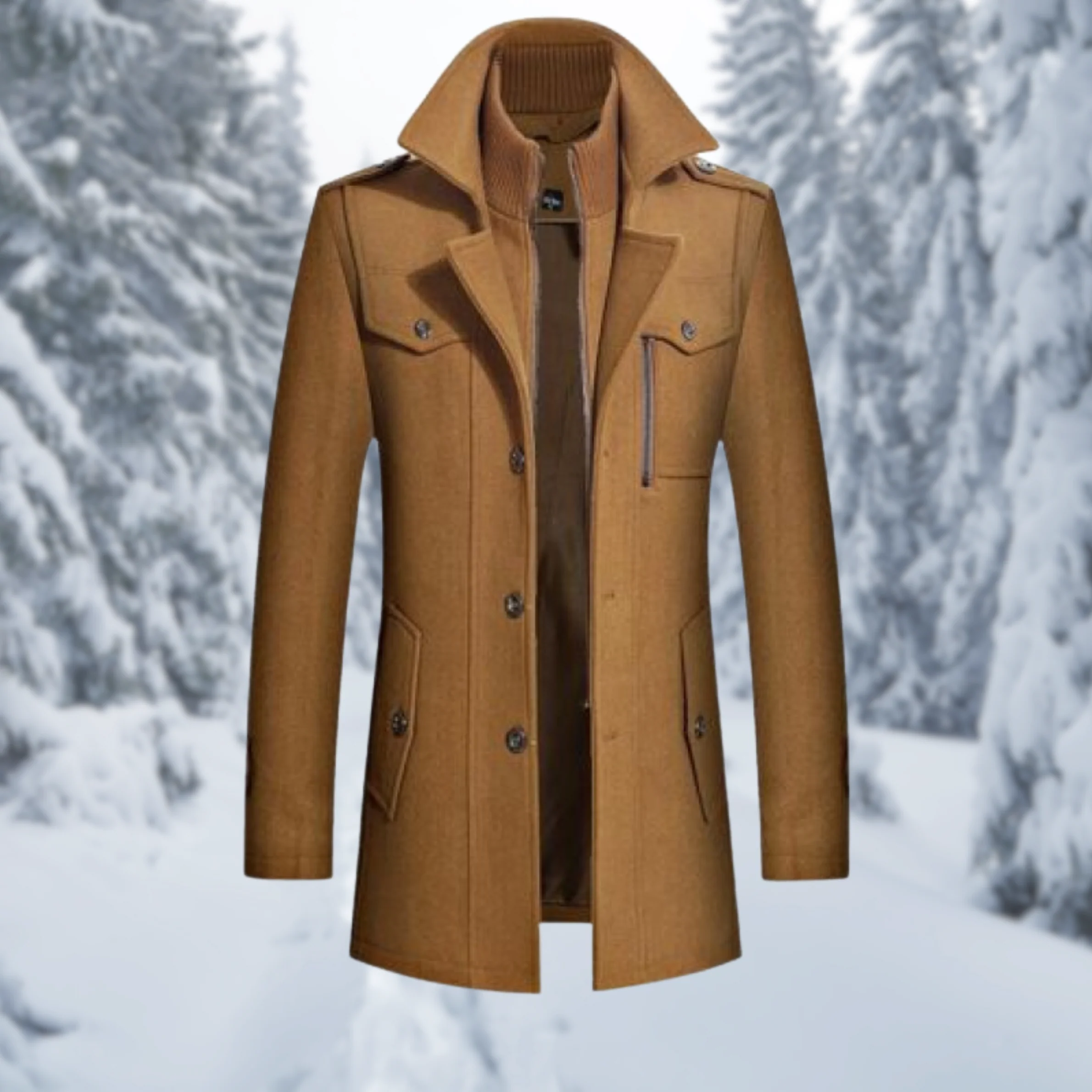 Heidi-Mode | Elegante Herrenjacke für Kalte Temperaturen - Image 3