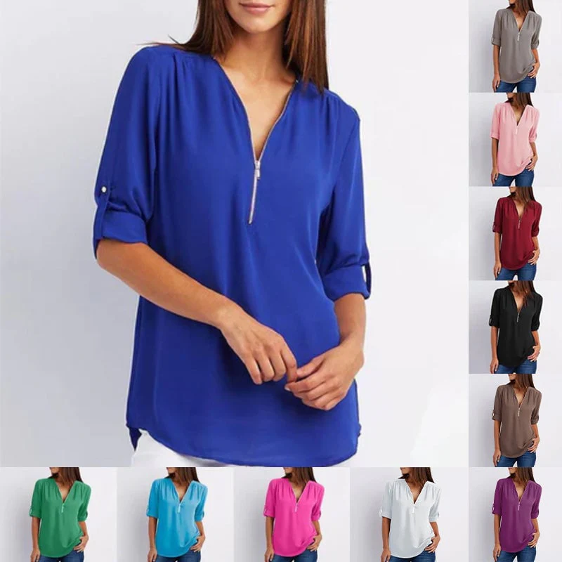 Heidi-Mode | Langärmelige Lockere Bluse - Image 5