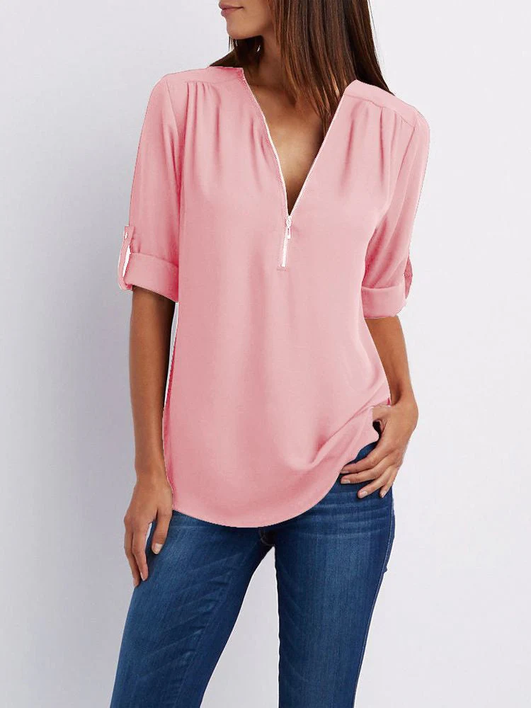 Heidi-Mode | Langärmelige Lockere Bluse - Image 8