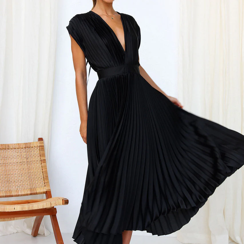 Heidi-Mode | Kleid mit V-Ausschnitt - Image 5