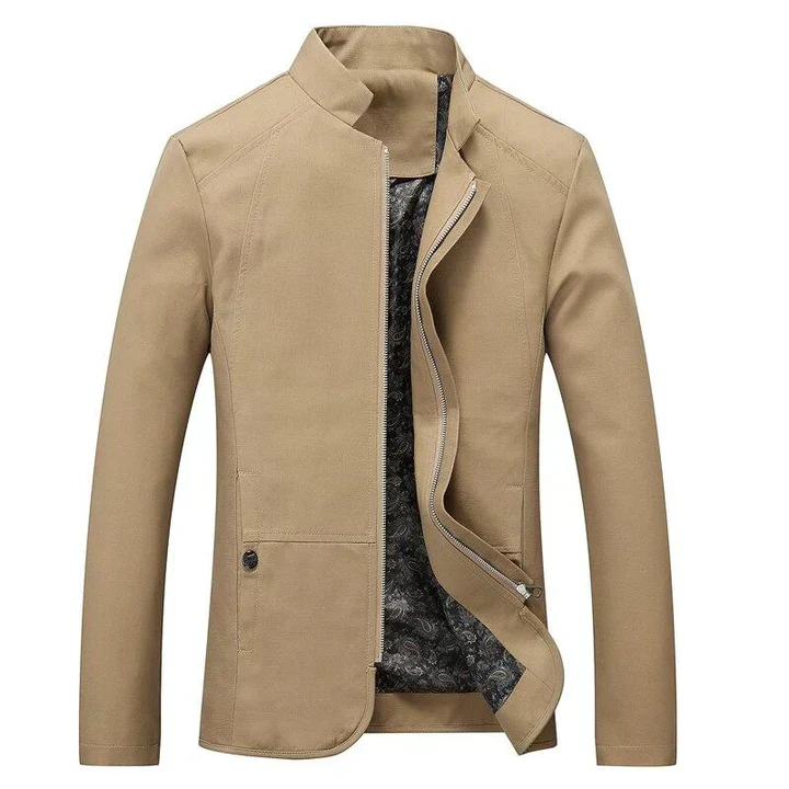 Heidi-Mode | Herren Slim-Fit Leichtgewicht Zip-Up Jacke - Image 2