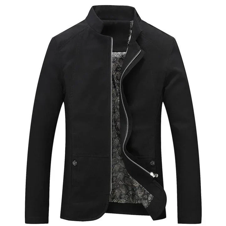 Heidi-Mode | Herren Slim-Fit Leichtgewicht Zip-Up Jacke - Image 3