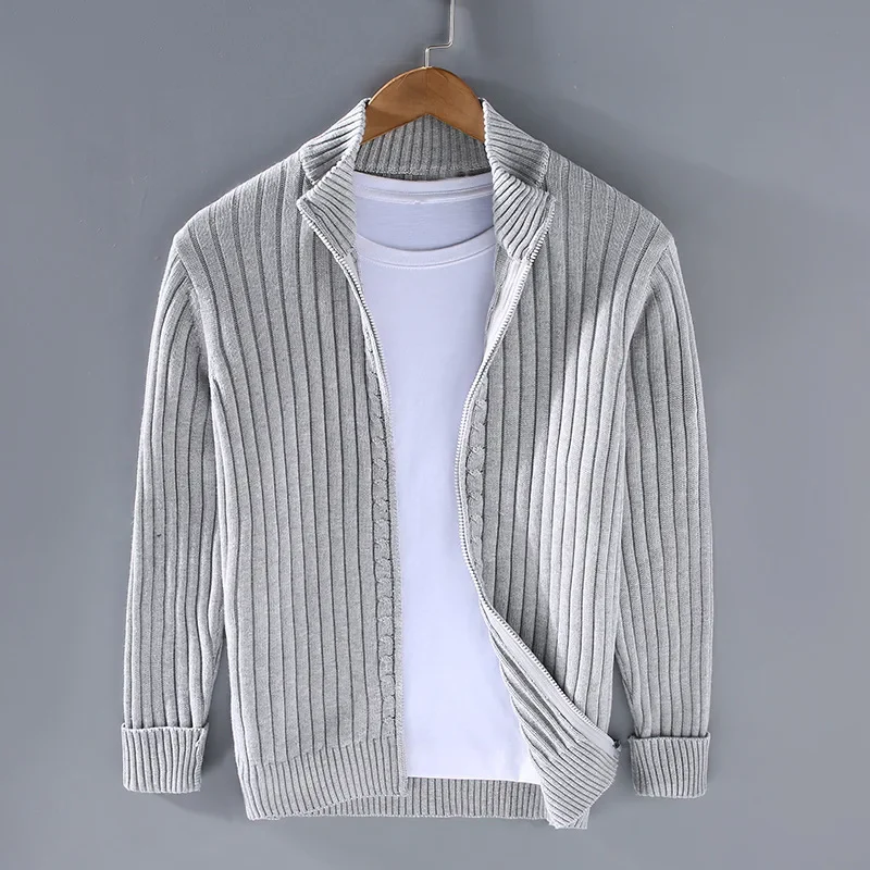 Heidi-Mode | Merino Strickjacke mit Reißverschluss - Image 4