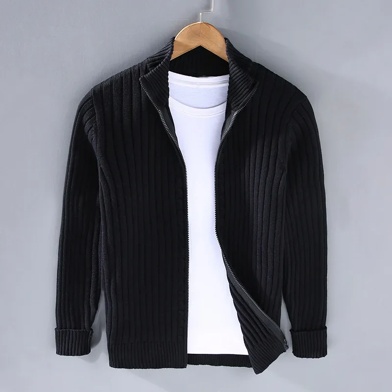 Heidi-Mode | Merino Strickjacke mit Reißverschluss - Image 7