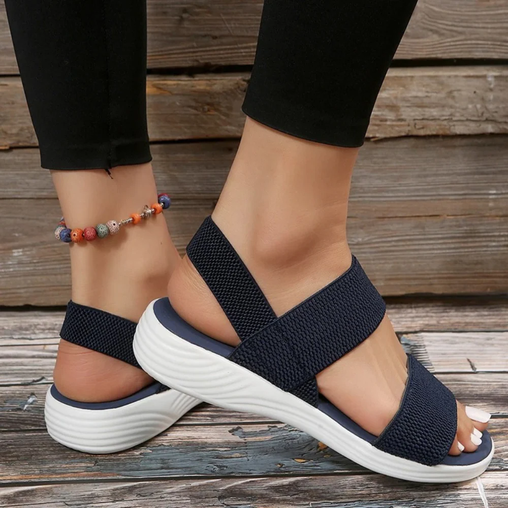 Heidi-Mode | Mesh Orthopädische Sandalen Zum Hineinschlüpfen - Image 4