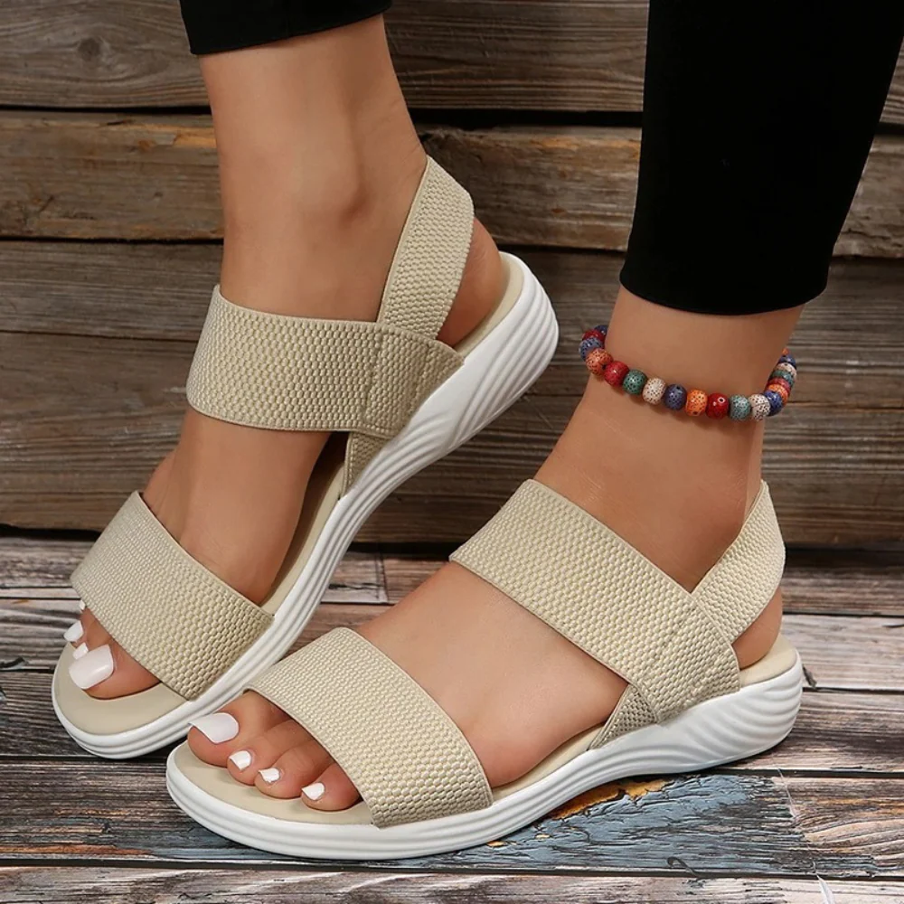 Heidi-Mode | Mesh Orthopädische Sandalen Zum Hineinschlüpfen - Image 7