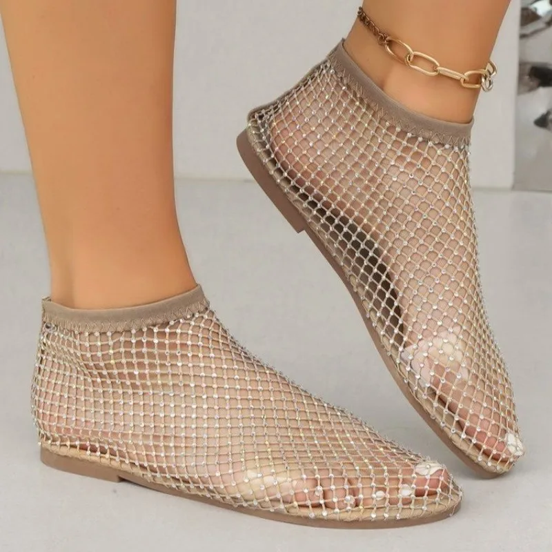 Heidi-Mode | Mesh-Slipper mit Flachem Absatz - Image 6