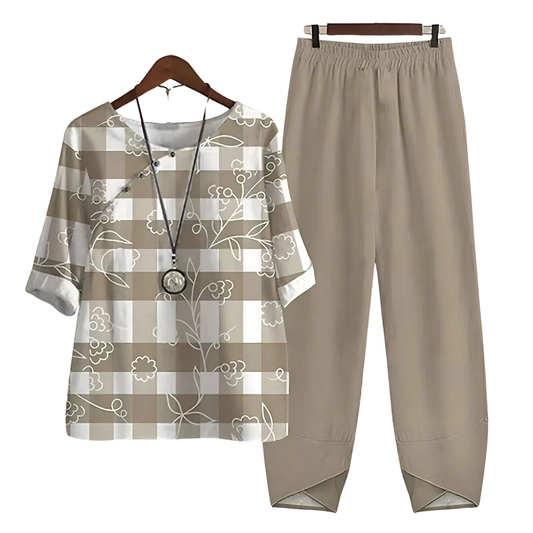 Heidi-Mode | Müheloser Schicker Shirt und Hosenanzug - Image 2
