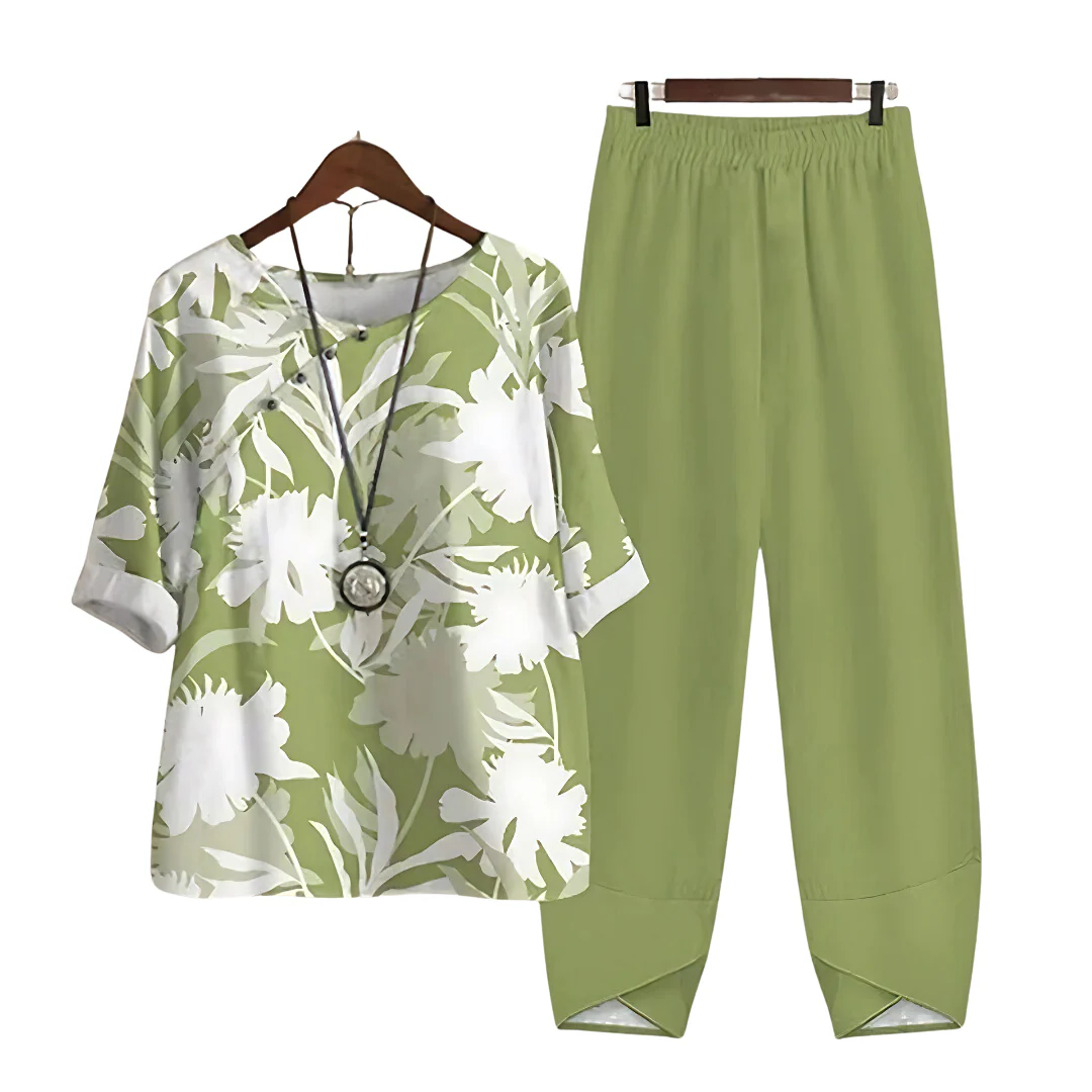 Heidi-Mode | Müheloser Schicker Shirt und Hosenanzug - Image 4