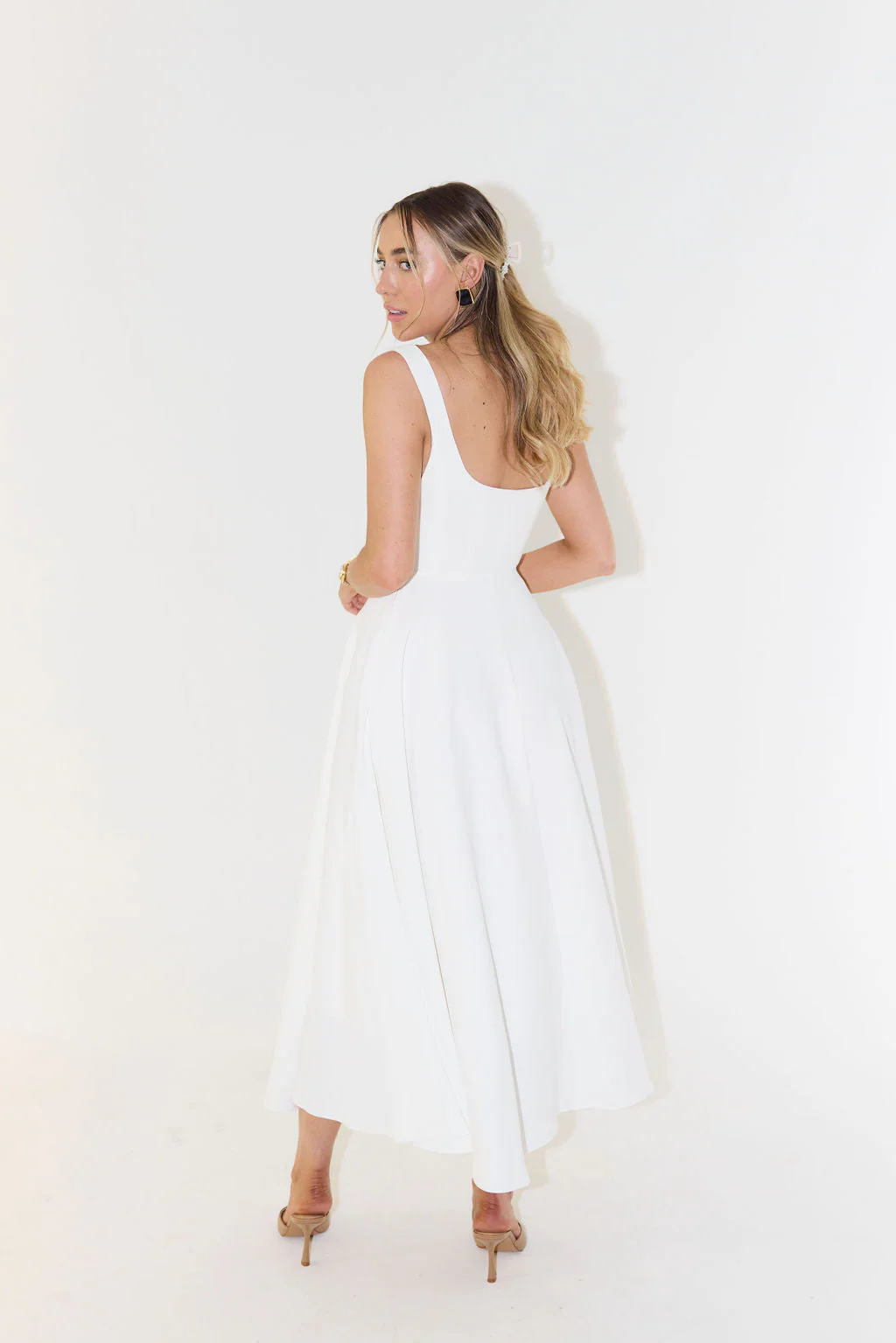 Heidi-Mode | Midikleid mit Quadratischer Ausschnitt - Image 3