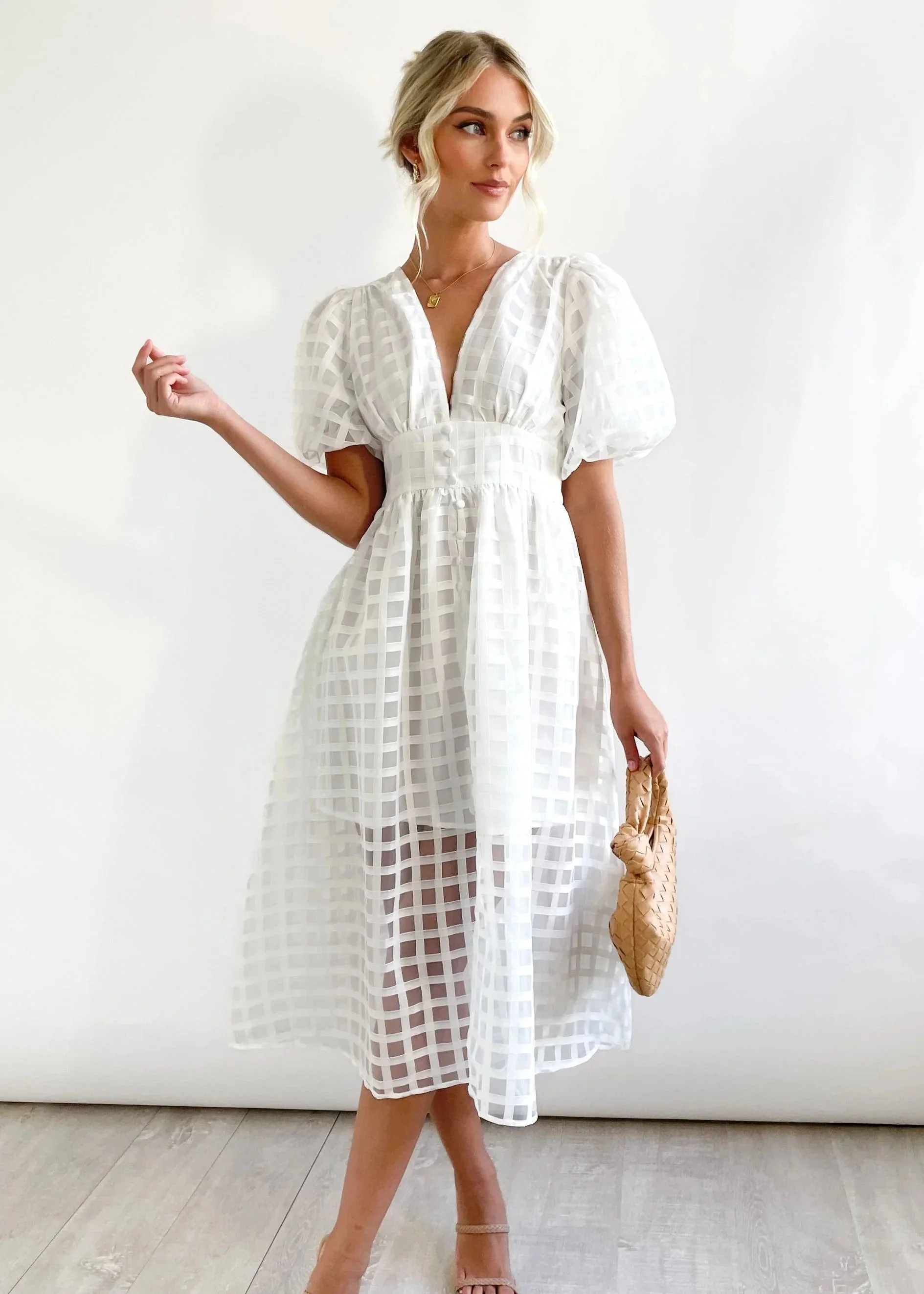 Heidi-Mode | Midikleid mit Puffärmeln - Image 12