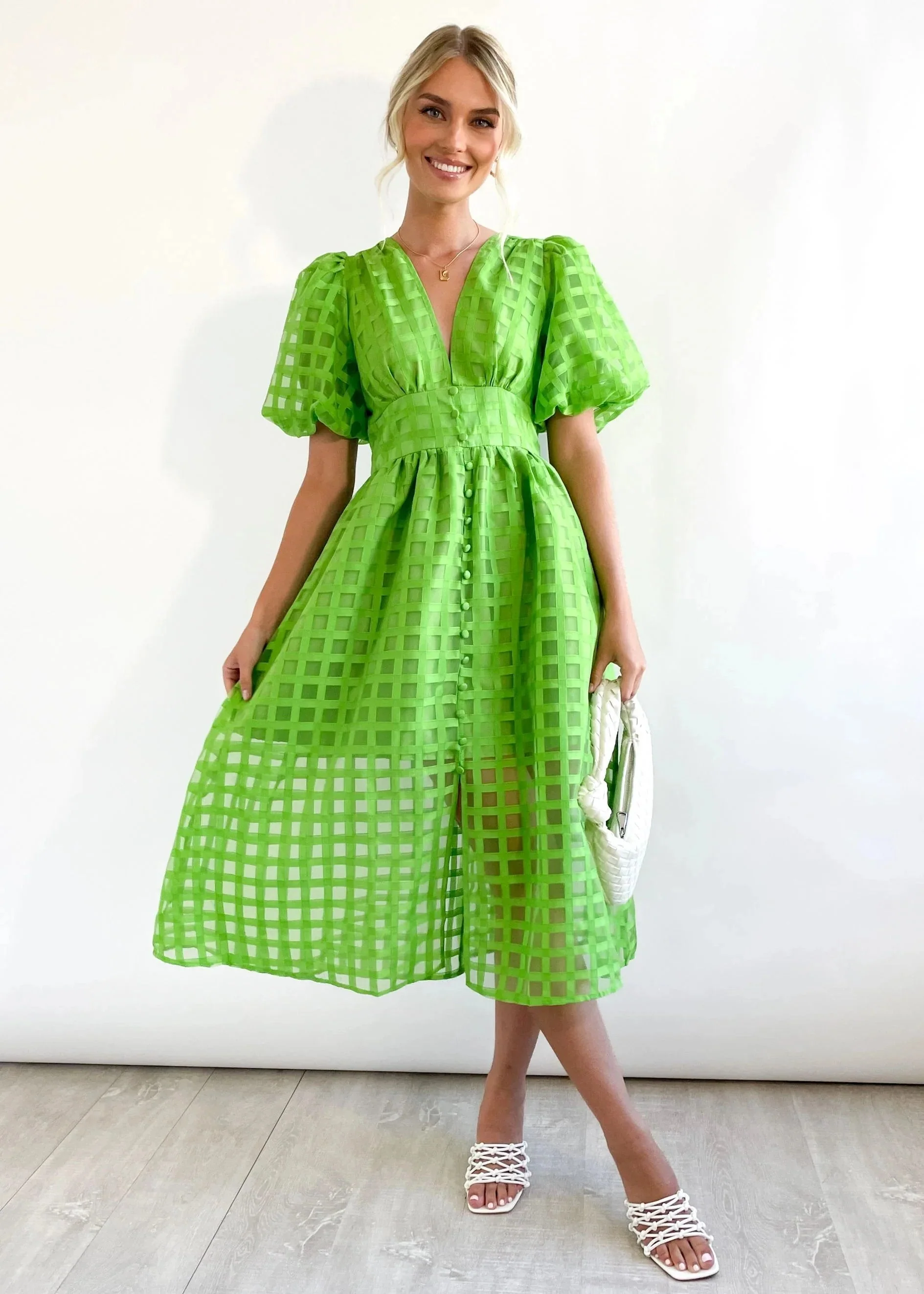 Heidi-Mode | Midikleid mit Puffärmeln - Image 15