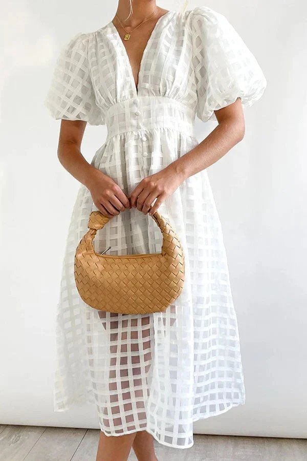 Heidi-Mode | Midikleid mit Puffärmeln - Image 18