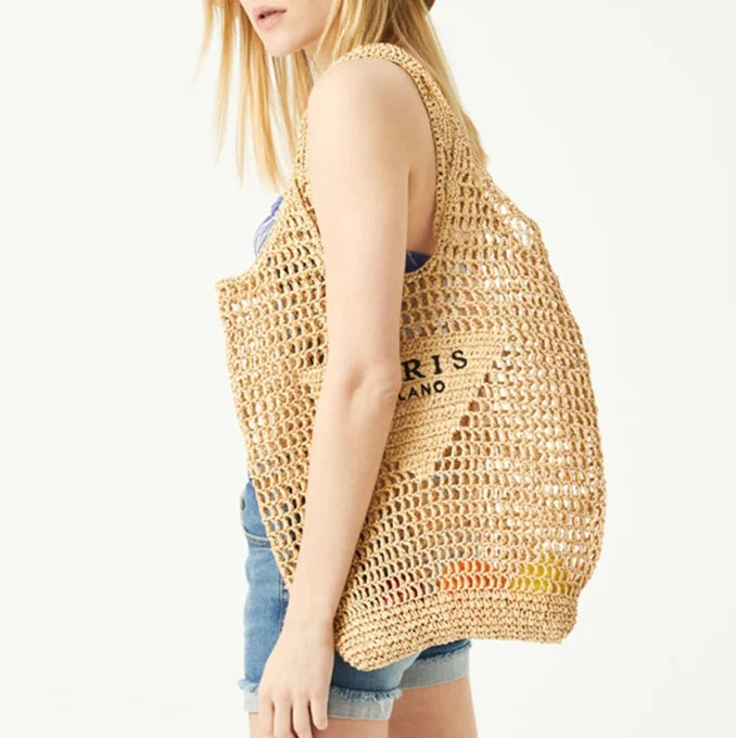 Heidi-Mode | Milano - Handgewebte Tasche mit Heidi-Mode | und Milano-Aufdruck - Image 2