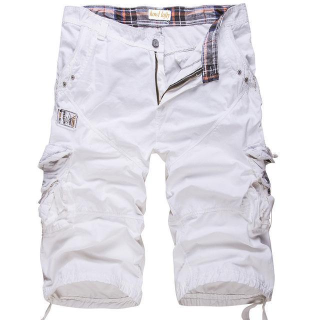 Heidi-Mode | Militärische Cargo Shorts für Herren - Image 2