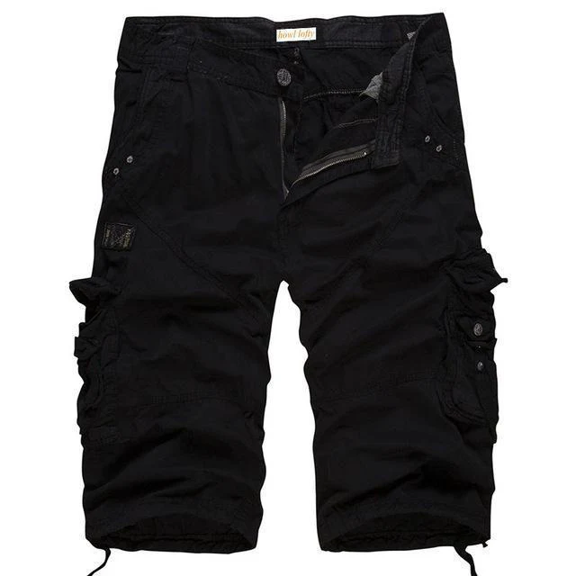 Heidi-Mode | Militärische Cargo Shorts für Herren - Image 5