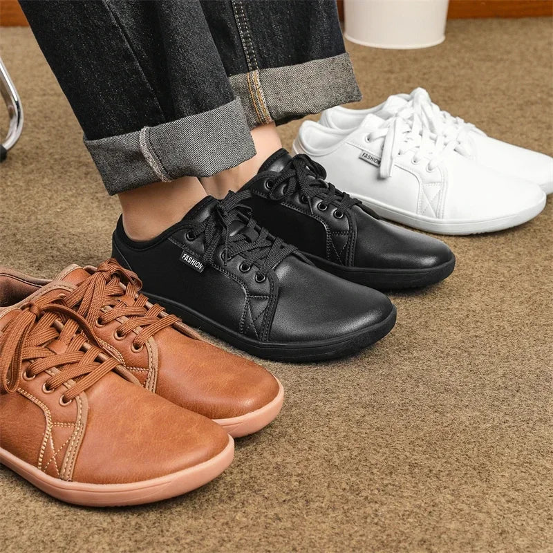 Heidi-Mode | Minimalistische Leder Barfußlaufschuhe - Image 5