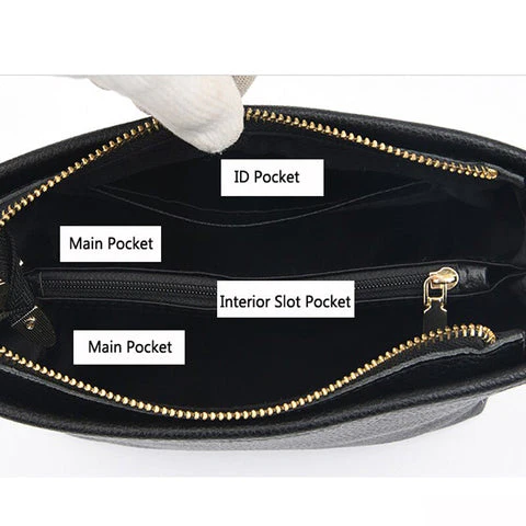 Heidi-Mode | Minimalistische Leder Umhängetasche für Frauen - Image 3