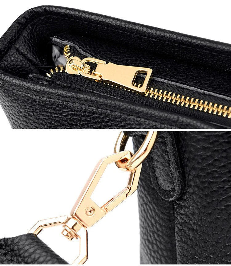 Heidi-Mode | Minimalistische Leder Umhängetasche für Frauen - Image 5