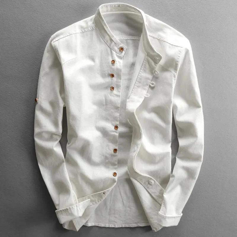Heidi-Mode | Minimalistisches Kimono Hemd für Herren - Image 8