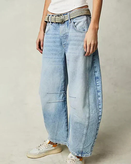 Heidi-Mode | Mid Rise Fassungsjeans für Frauen - Image 2