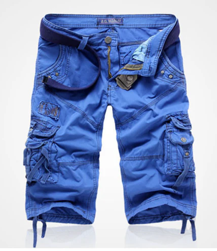 Heidi-Mode | Männer Armee Cargo Shorts - Image 5