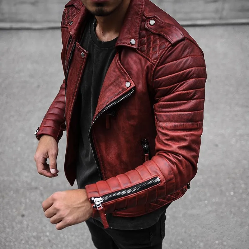 Heidi-Mode | Herren Elegante Lederjacke - Stylische Ganzjahresbekleidung - Image 4