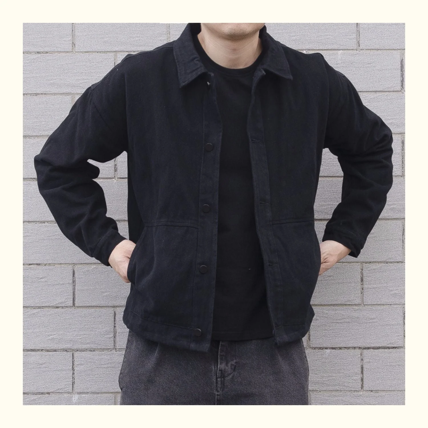 Heidi-Mode | Herren Button-Down Freizeitjacke - Image 6