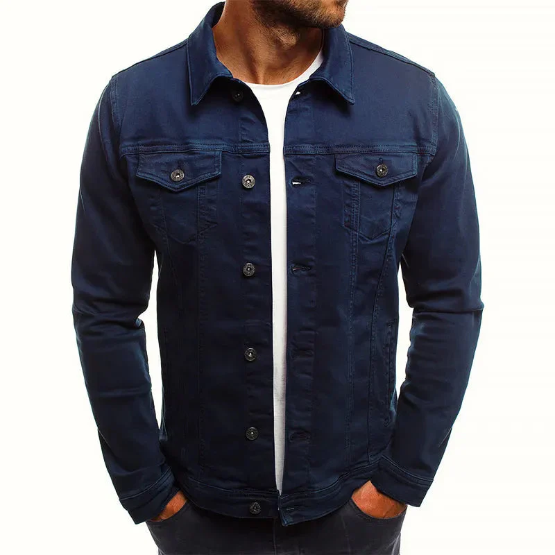 Heidi-Mode | Slim-Fit Knopfleiste Denim-Jacke - Image 3