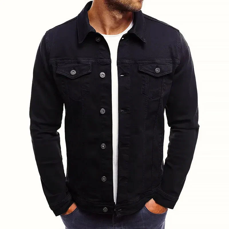 Heidi-Mode | Slim-Fit Knopfleiste Denim-Jacke - Image 4