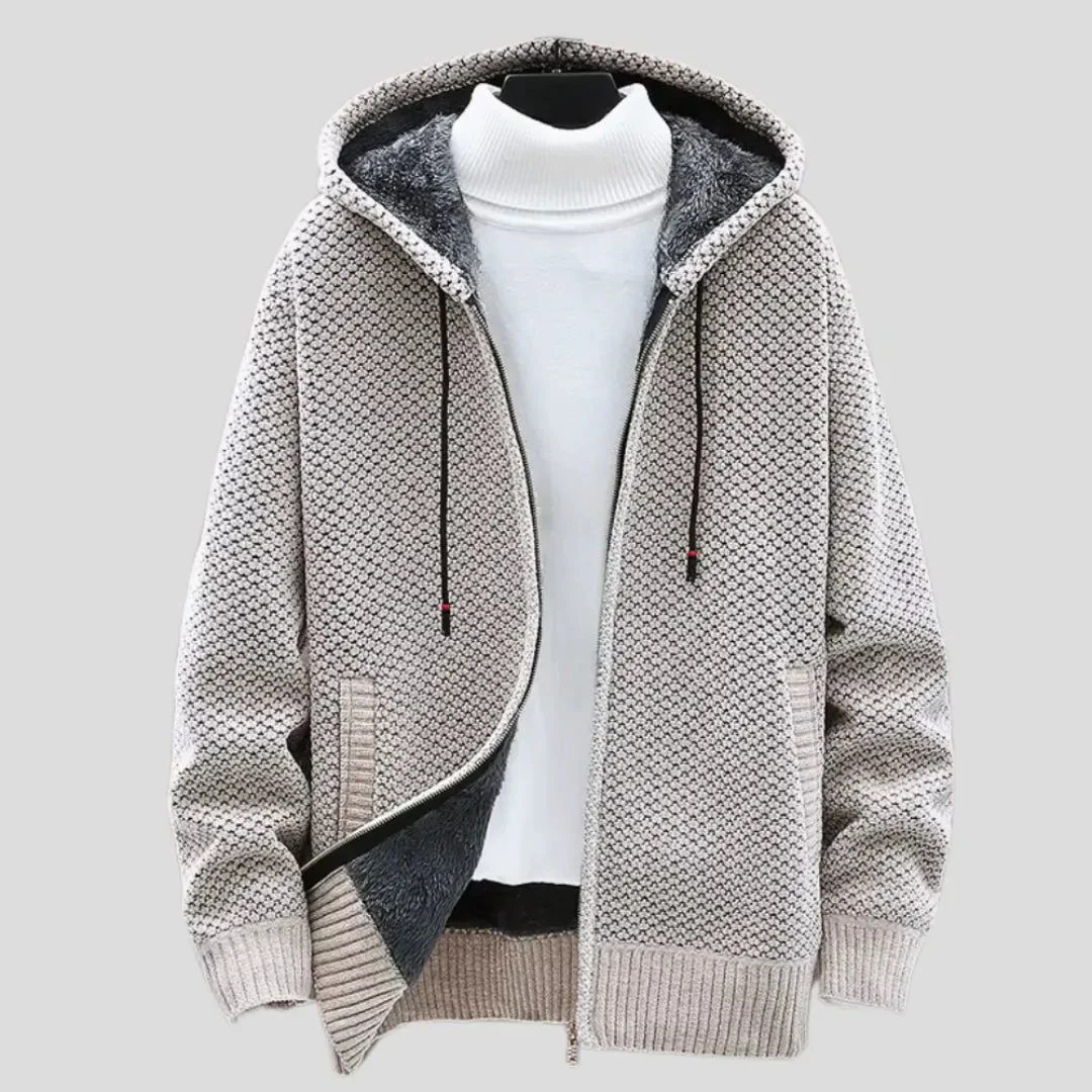 Heidi-Mode | Strickfleece Zip Hoodie - Image 2