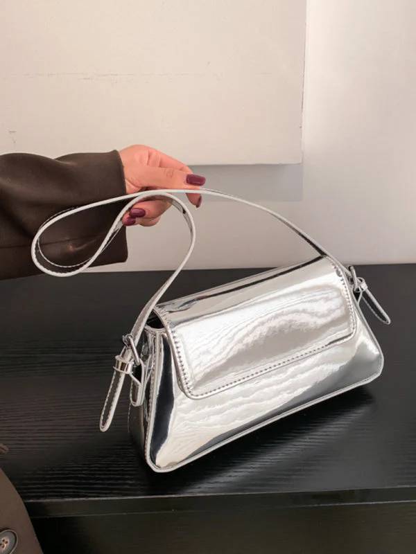 Heidi-Mode | Mode Kleine Hochglanz-Handtasche - Image 8