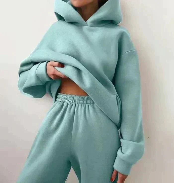 Heidi-Mode | Trendy Sportlicher Trainingsanzug - Jacke + Hose - Image 2