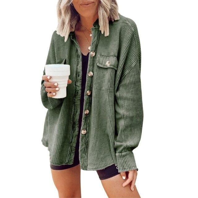 Heidi-Mode | Modische Cordjacke mit Knöpfen - Image 7