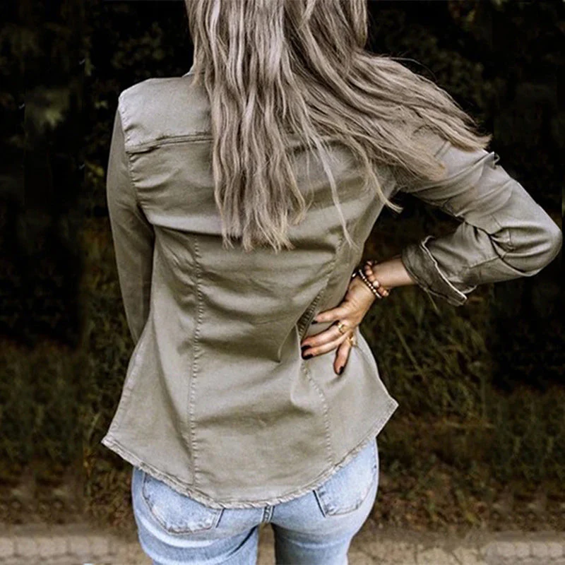 Heidi-Mode | Modische Jeansjacke - Damen Denim-Outfit für Jeden Anlass - Image 2