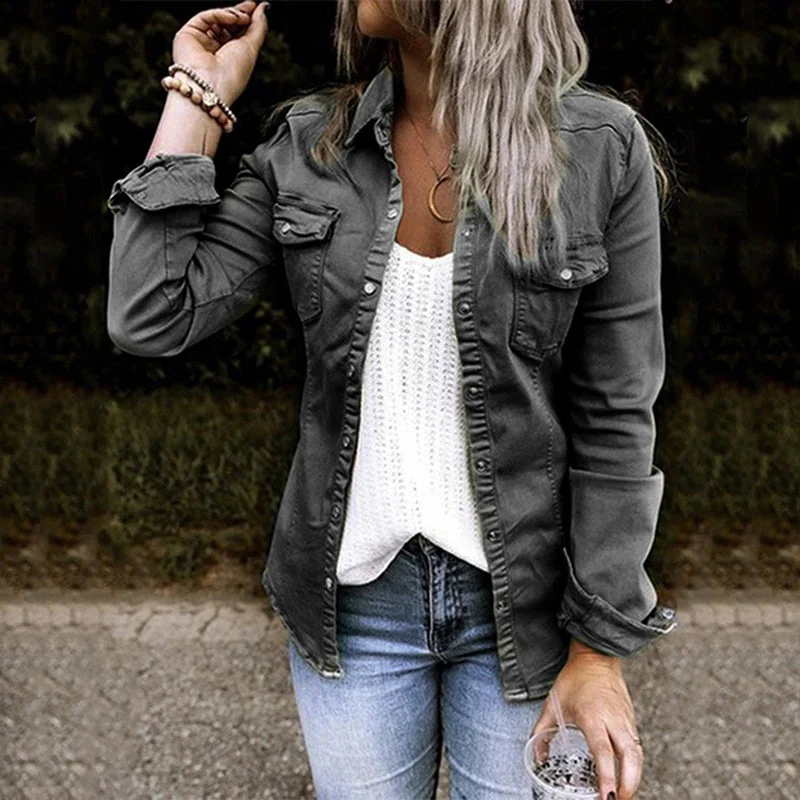 Heidi-Mode | Modische Jeansjacke - Damen Denim-Outfit für Jeden Anlass - Image 4