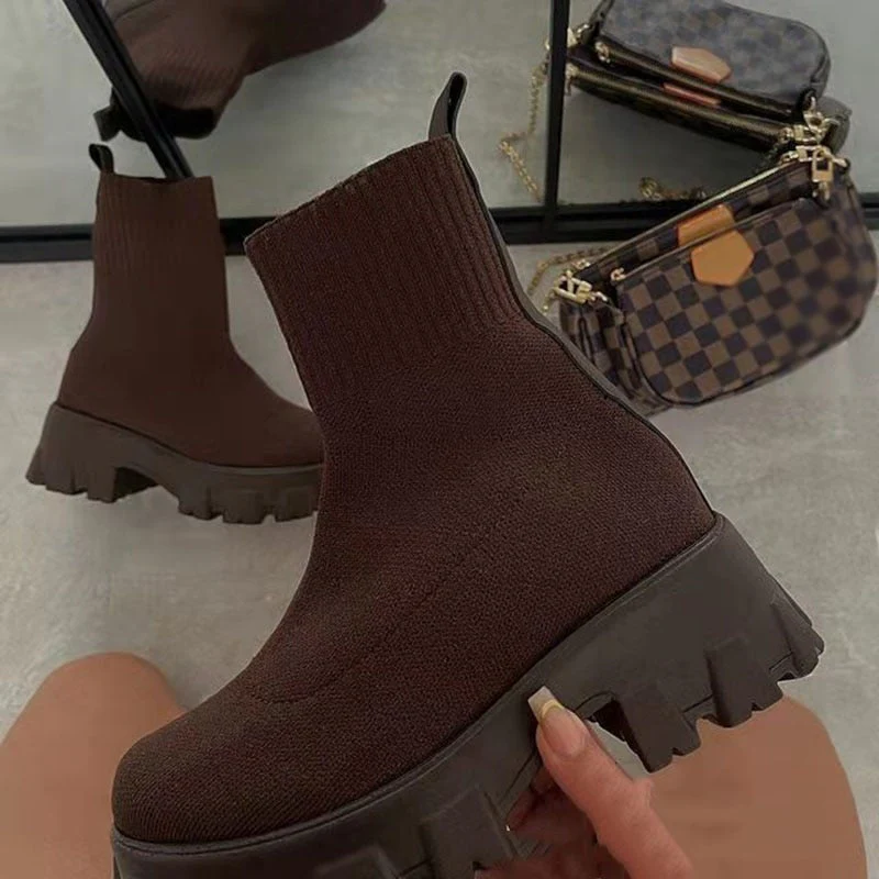 Heidi-Mode | Modische Plateaustiefel - Image 3